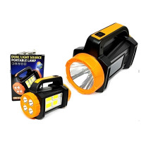 Кемпинговый фонарь MH-828C1 (3W+4xLed+COB) + Power bank +  солнечная панель + microUSB