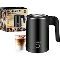 Електричний дорожній чайник SOKANY SK-SH-1077 0.5л Чорний