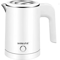 Електрочайник Sokany SK-SH-1077 міні-чайник Білий 0.5 л 600вт