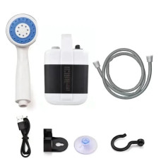 Душ портативный, кемпинговый с помпой на аккумуляторе USB Travel shower 2200 мАг