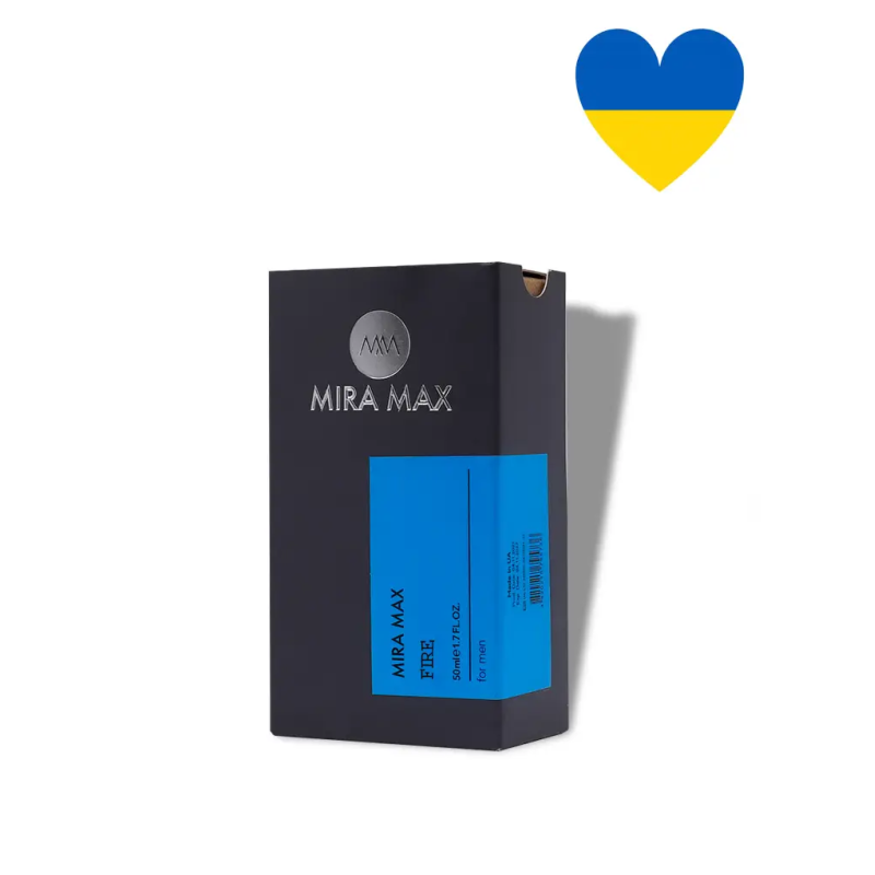 Парфюмированная вода для мужчин “FIRE ” Mira Max, 50 мл