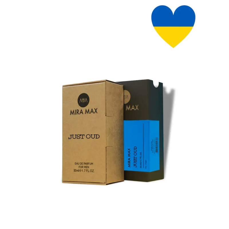 Парфюмированная вода для мужчин “JUST OUD” Mira Max, 50 мл